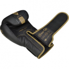 Боксови ръкавици - RDX F6 Kara Boxing Training Gloves Black/Gold - BGR-F6GL